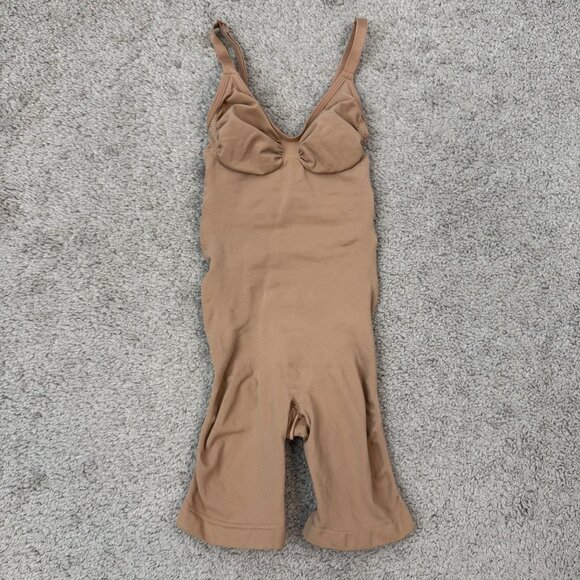 Skims Seamless Sculpt Mid Thigh Bodysuit Womens Size XXS Sienna - Picture 4 of 5
